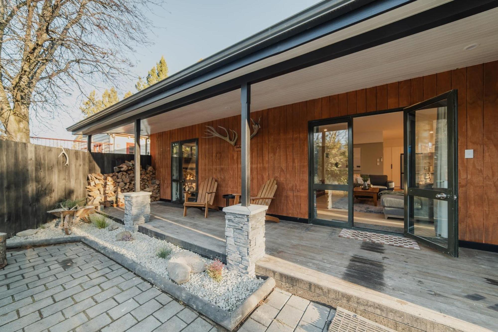 Galaxy 3Br Modern Home With Fireplace Outdoor Spa Lake Tekapo Exterior photo